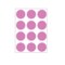 Nevs 1-1/4" Color Coding Dots Magenta - Sheet Form DOT-114M Magenta - alternate 1